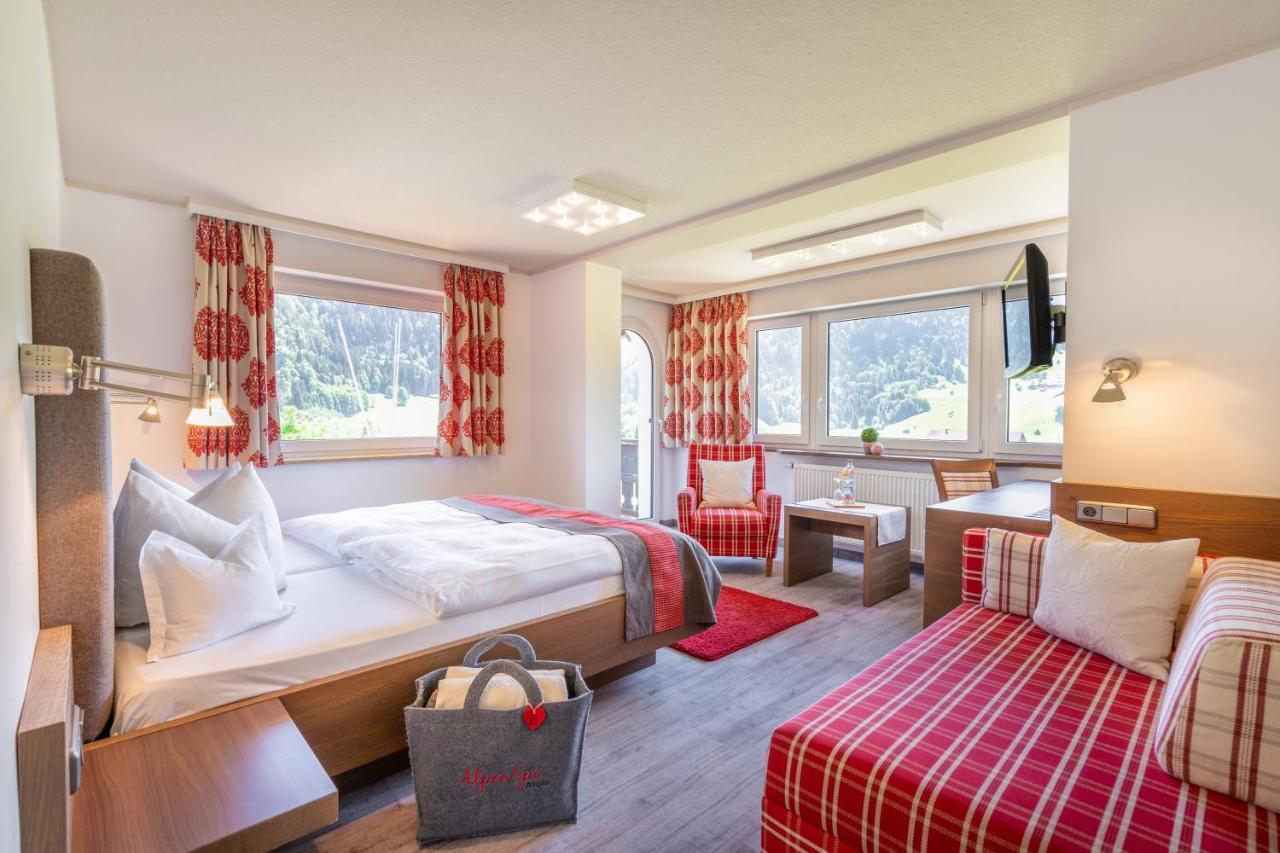 Wohlfuehlhotel Berwanger Hof Obermaiselstein Esterno foto